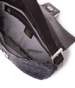Pre-Owned Fendi Beaded Baguette Bag