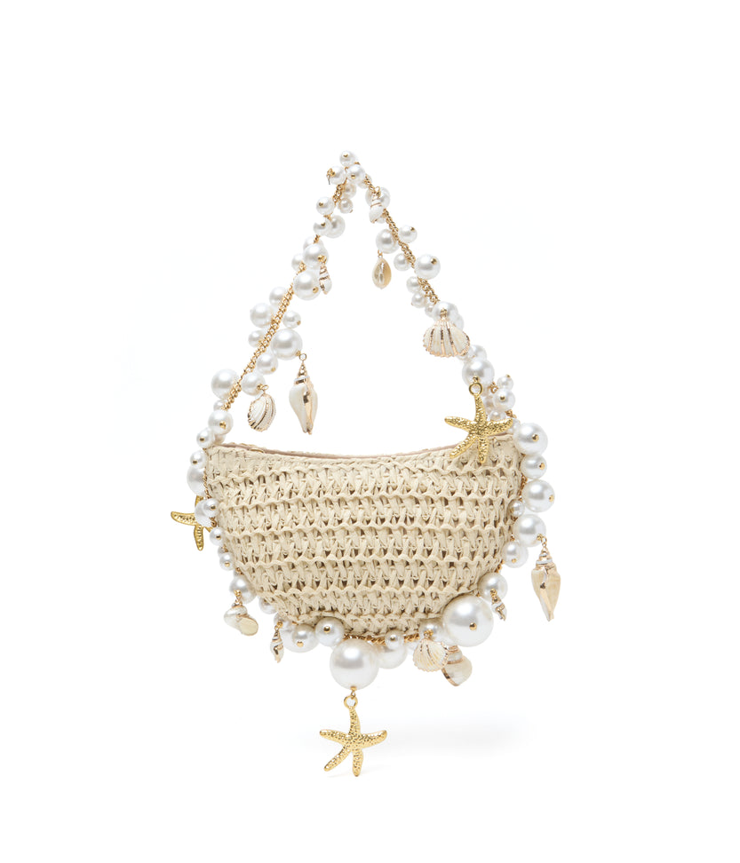 Ocean Raffia Bag