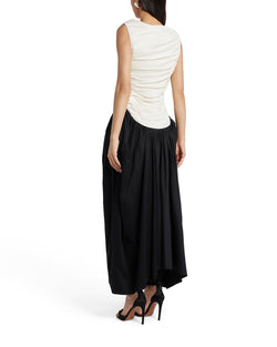 Ora Draped Jersey Dress