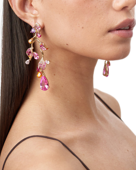 Rose Triteia Earrings