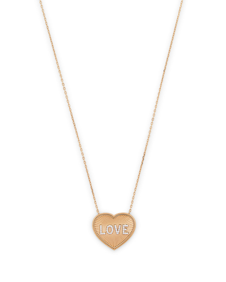 A2Z Heart-Shaped Pendant Necklace