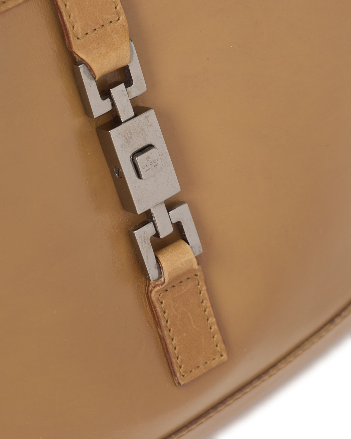 Pre-Owned Gucci Jackie Leather Shoulder Bag