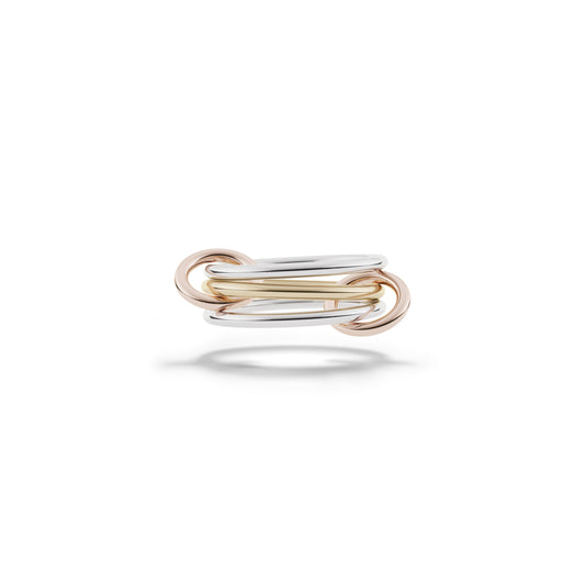 Solarium 18K Gold Band Ring