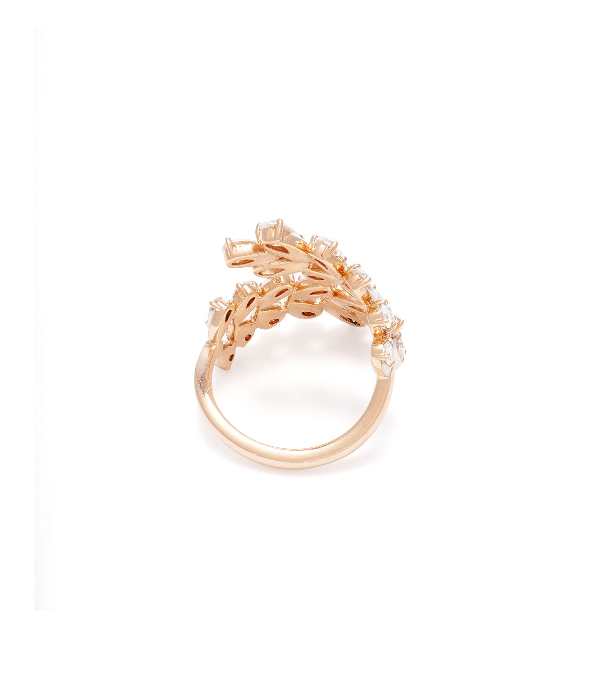 Flore Pear Wrap 18K Rose Gold Ring